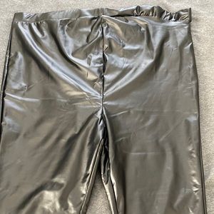 Shein leather leggings